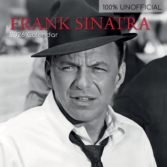 Frank Sinatra 2026 Square Wall Calendar 16 Month Planner Christmas New Year Gift