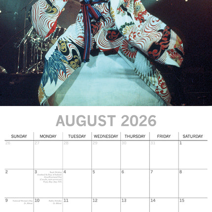 Freddie Mercury - 2026 Square Wall Calendar 16 Months Planner Xmas New Year Gift