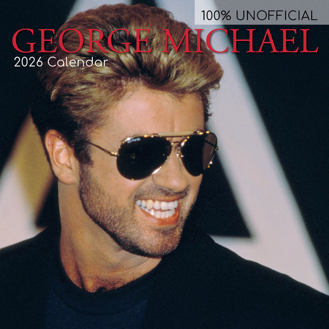 George Michael - 2026 Square Wall Calendar 16 Months Planner Xmas New Year Gift