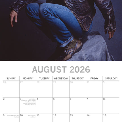 Johnny Depp - 2026 Square Wall Calendar 16 Month Planner Christmas New Year Gift