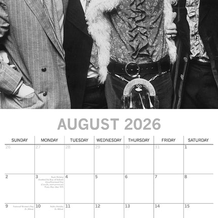 The Beatles - 2026 Square Wall Calendar 16 Month Planner Christmas New Year Gift