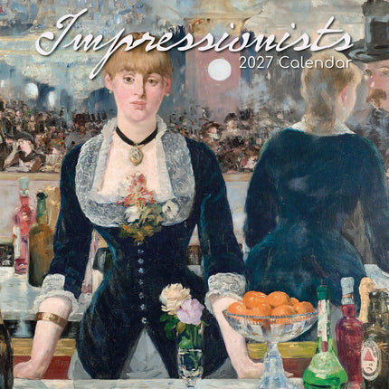 Impressionists 2027 Premium Square Wall Calendar cover