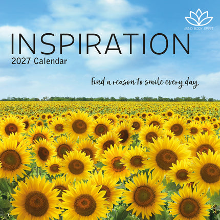 Inspiration 2027 Premium Square Wall Calendar cover