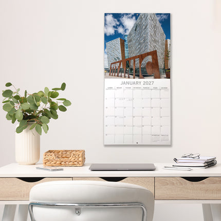 Ireland 2027 Premium Square Wall Calendar lifestyle image