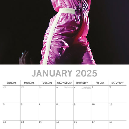 Kylie Minogue - 2025 Square Wall Calendar 16-Month Premium New Year Planner Gift