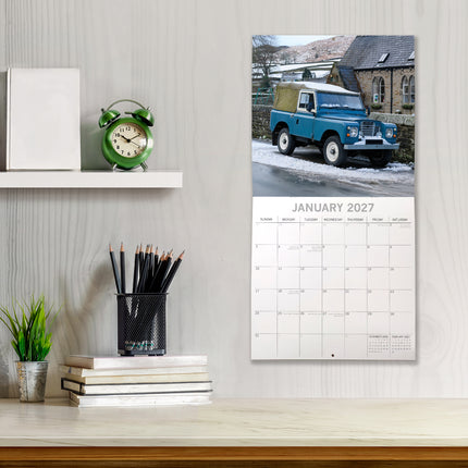 Land Rover 2027 Premium Square Wall Calendar lifestyle image