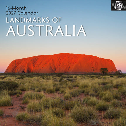 Landmarks of Australia 2027 Premium Square Wall Calendar cover