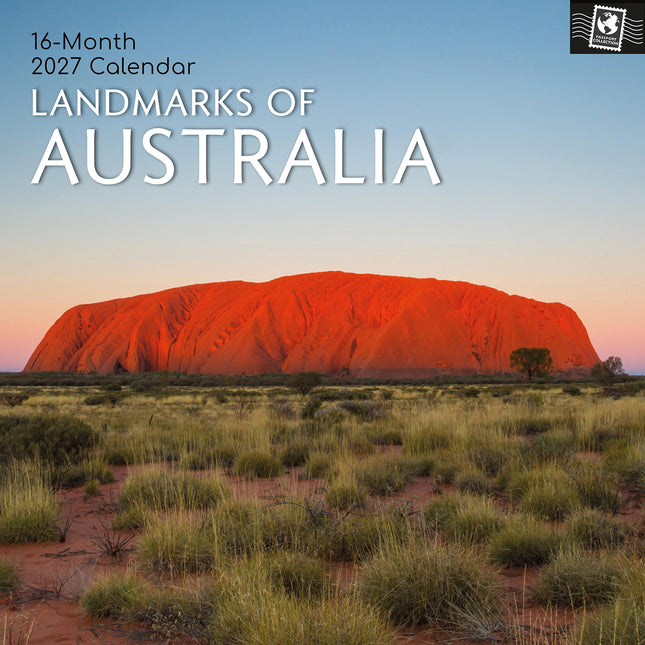 Landmarks of Australia 2027 Premium Square Wall Calendar cover