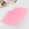 Sequin Tulle Tutu Skirt Ballet Kids Princess Dressup Party Baby Girls Dance Wear - Light Pink