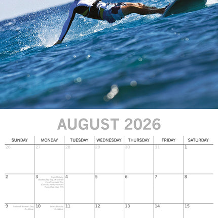 Motivation - 2026 Square Wall Calendar 16 Months Planner Christmas New Year Gift