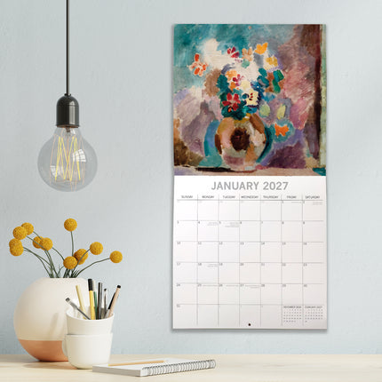 Matisse 2027 Premium Square Wall Calendar lifestyle image