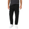 Men's Black Fleece Lined Cargo Trackpants Joggers Trousers - 5-Pocket Straight Leg