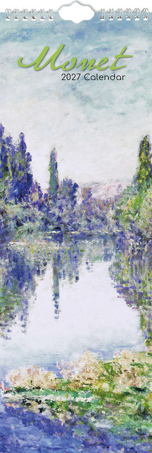 Monet 2027 Premium Slim Wall Calendar cover