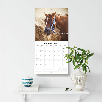 On The Farm 2027 square wall calendar - wall display