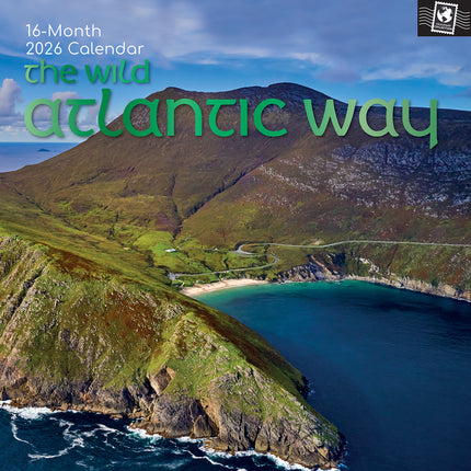 The Wild Atlantic Way 2026 Square Wall Calendar 16 Months World & Travel Planner