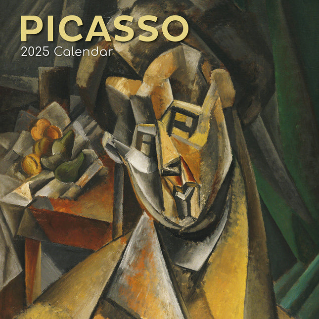 Picasso - 2025 Square Wall Calendar Arts 16 Months Premium Planner Gift