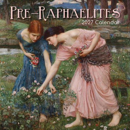 Pre-Raphaelites 2027 Premium Square Wall Calendar cover