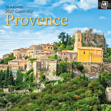 Provence 2027 Premium Square Wall Calendar cover