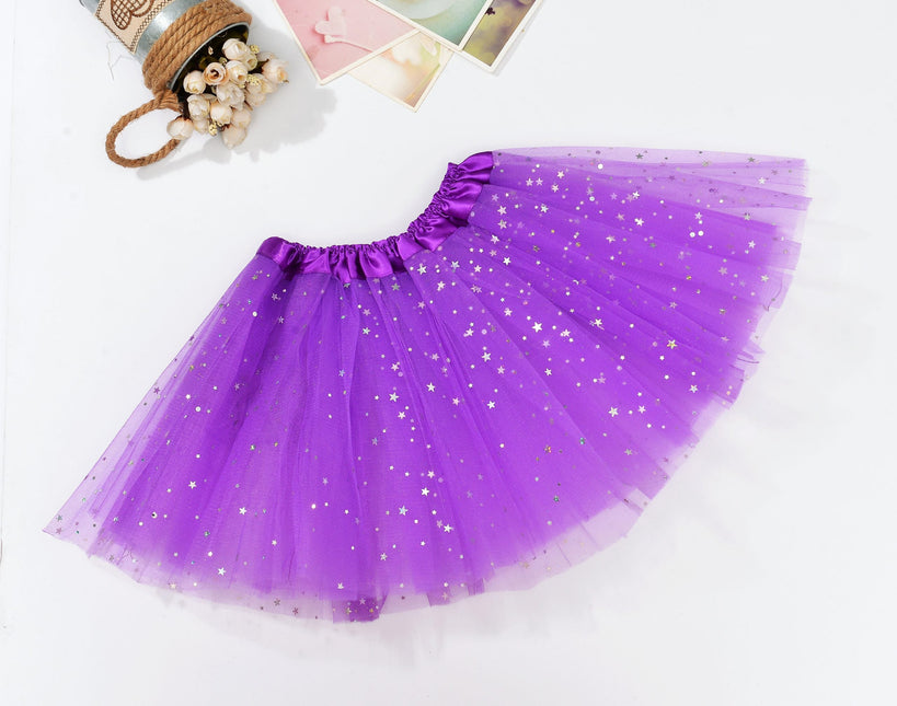 sequin-tulle-tutu-skirt-ballet-kids-princess-dressup-party-baby-girls-dance-wear