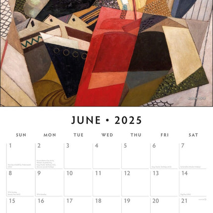 Albert Gleizes 2025 Square Wall Calendar Fine Art 16 Months Premium Planner Gift