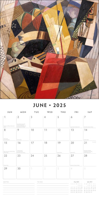 Albert Gleizes 2025 Square Wall Calendar Fine Art 16 Months Premium Planner Gift