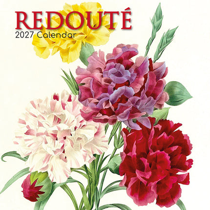 Redouté 2027 Premium Square Wall Calendar cover