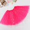 Sequin Tulle Tutu Skirt Ballet Kids Princess Dressup Party Baby Girls Dance Wear - Rose