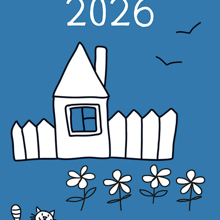 Home Organiser 2026 Rectangle Wall Calendar