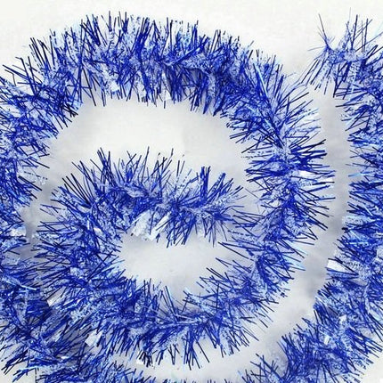 5x 2.5m Christmas Tinsel Xmas Garland Sparkly Snowflake Party Natural Home Decor - Zmart Australia