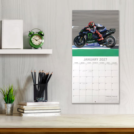 Super Bikes 2027 Premium Square Wall Calendar lifestyle image