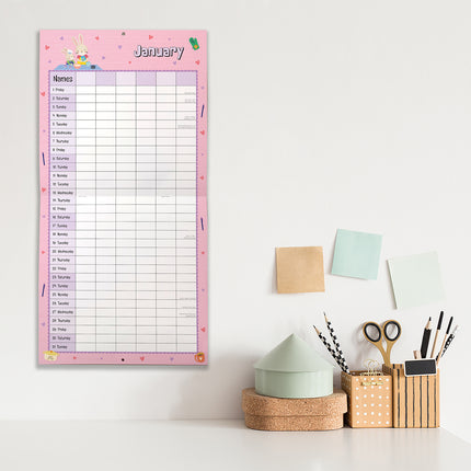 Super Mum 2027 Premium Square Wall Calendar lifestyle image