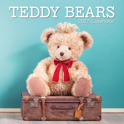 Teddy Bears 2027 Premium Square Wall Calendar cover