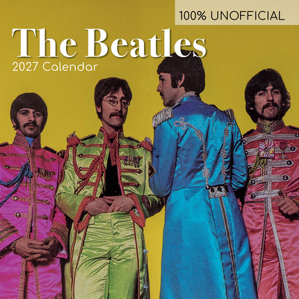 The Beatles 2027 Premium Square Wall Calendar cover