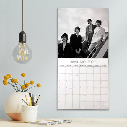 The Beatles 2027 Premium Square Wall Calendar lifestyle image