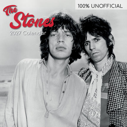 The Stones 2027 Premium Square Wall Calendar cover