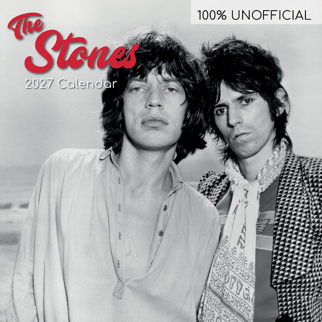 The Stones 2027 Premium Square Wall Calendar cover
