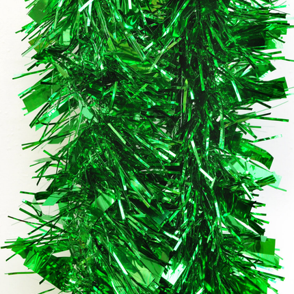 5x 2.5m Christmas Tinsel Xmas Garland Sparkly Snowflake Party Natural Home Decor - Zmart Australia