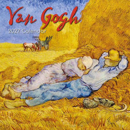 Van Gogh 2027 Premium Square Wall Calendar cover