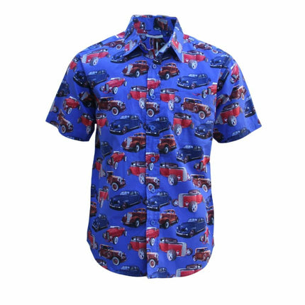 new-adults-kids-cotton-hawaiian-beach-shirt-cool-dry-tropical-summer-casual-tops