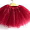 New Adults Tulle Tutu Skirt Dressup Party Costume Ballet Womens Girls Dance Wear - Burgundy