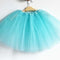 New Adults Tulle Tutu Skirt Dressup Party Costume Ballet Womens Girls Dance Wear - Aqua