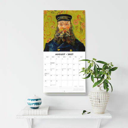 Vincent Van Gogh 2027 square wall calendar - wall display