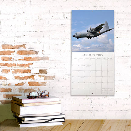 Warbirds 2027 Premium Square Wall Calendar lifestyle image