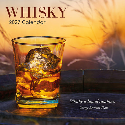 Whisky 2027 Premium Square Wall Calendar cover