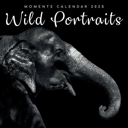 Wild Portraits 2025 Square Wall Calendar 16-Month Premium Planner Christmas Gift