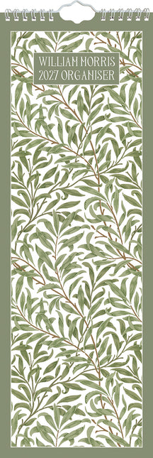 William Morris Organiser 2027 Premium Slim Wall Calendar cover