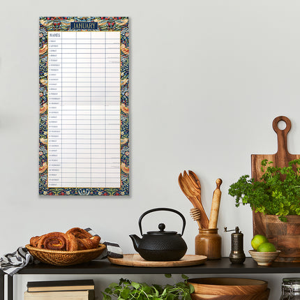 William Morris Organiser 2027 Premium Square Wall Calendar lifestyle image