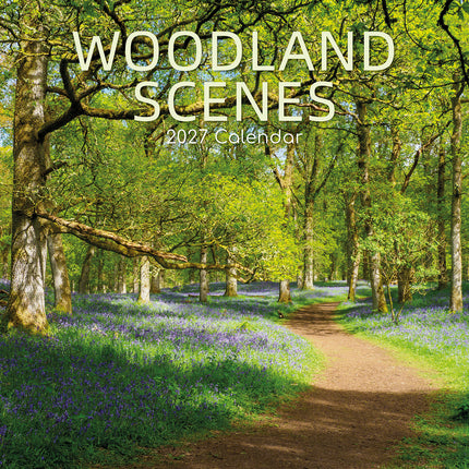 Woodland Scenes 2027 Premium Square Wall Calendar cover