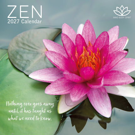 Zen 2027 Premium Square Wall Calendar cover