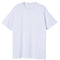 Adult 100% Cotton T-Shirt Unisex Men's Basic Plain Blank Crew Tee Tops Shirts - White